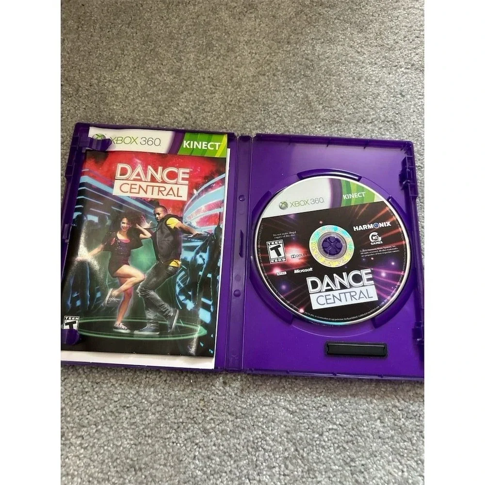 Dance Central Xbox 360 Kinect Game Music Dance T-Teen 2010